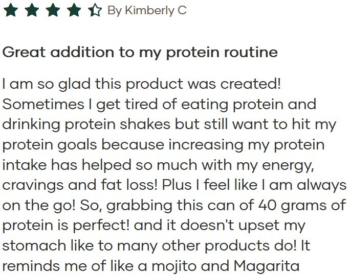 Shaklee-Sparkling-Protein-Review-16 - Shop Sparkling Protein Drink Lemon-Lime 40g Shaklee Sparkling Protein Water