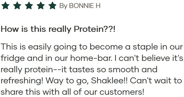 Shaklee-Sparkling-Protein-Review-4 - Shop Sparkling Protein Drink Lemon-Lime 40g Shaklee Sparkling Protein Water
