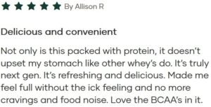 Shaklee Sparkling Protein Review 5 - Shaklee Protein Drink