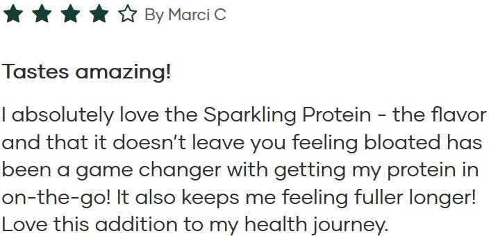 Shaklee-Sparkling-Protein-Review-9 - Shop Sparkling Protein Drink Lemon-Lime 40g Shaklee Sparkling Protein Water